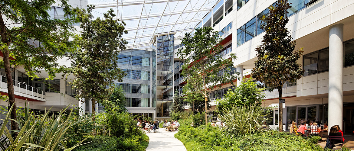 Vue extérieure des bureaux Solaris